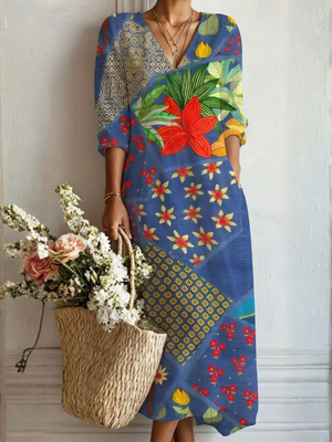 JULIA | VESTIDO LARGO BOHEMIO