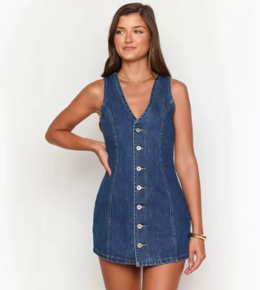 LARA | VESTIDO VAQUERO CASUAL
