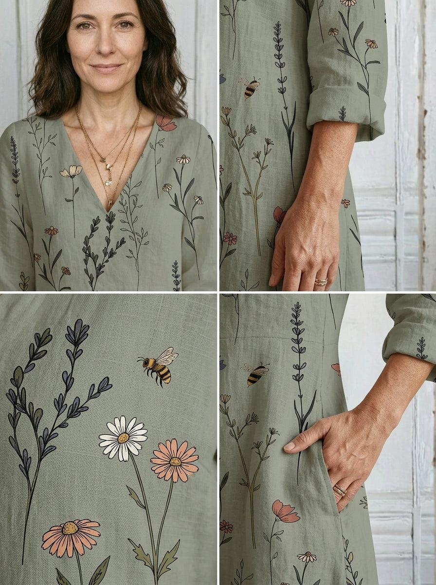 MEREL | VESTIDO LARGO BOHEMIO
