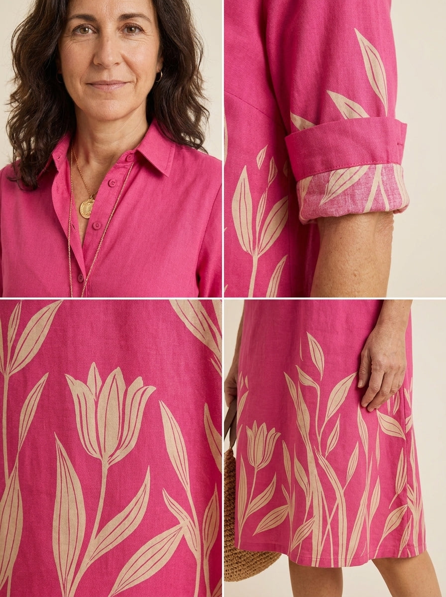 Gala | Relaxed Floral Midi Dress