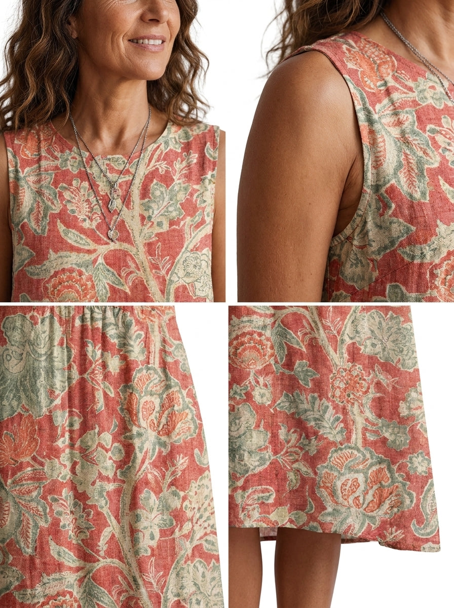 RAQUEL | VESTIDO MIDI DE DIARIO