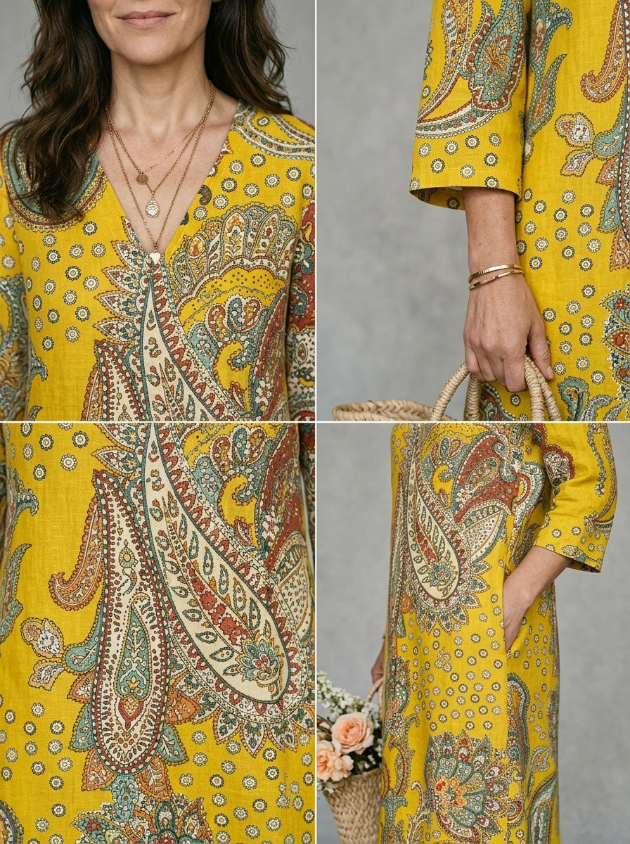 ROOS | VESTIDO LARGO BOHEMIO