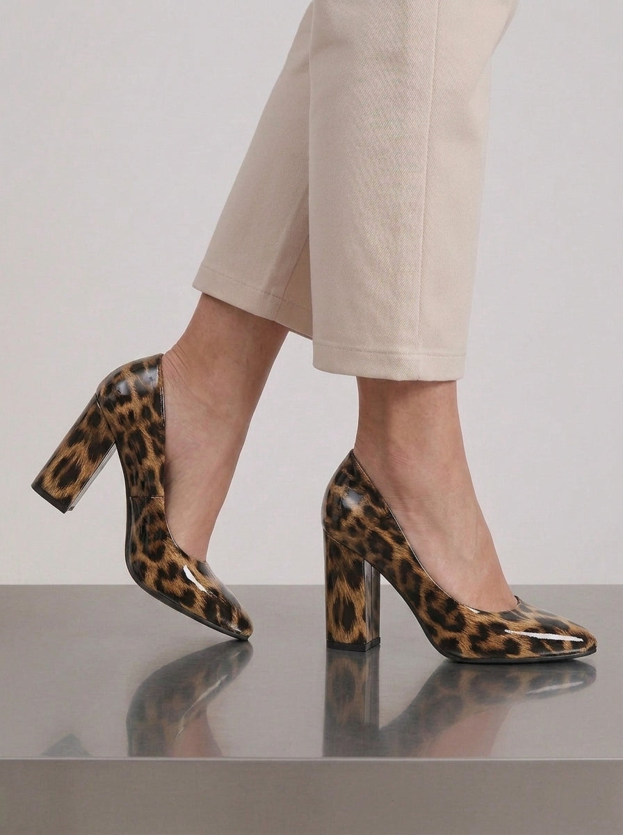 Leopardo marrón