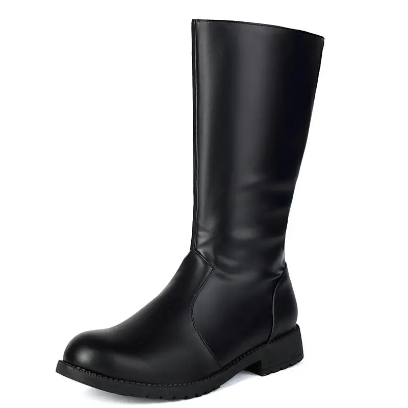 ALBA | BOTAS ALTAS DE MUJER CON SUELA PLANA