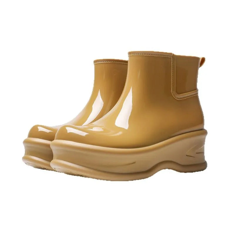 NURIA | BOTINES DE AGUA CON PLATAFORMA