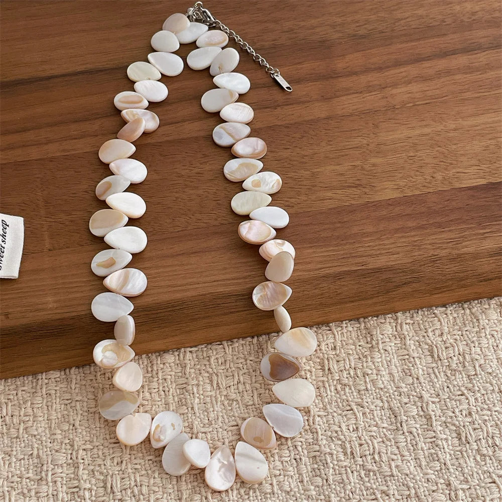 Sonia | Collar artesanal de conchas naturales