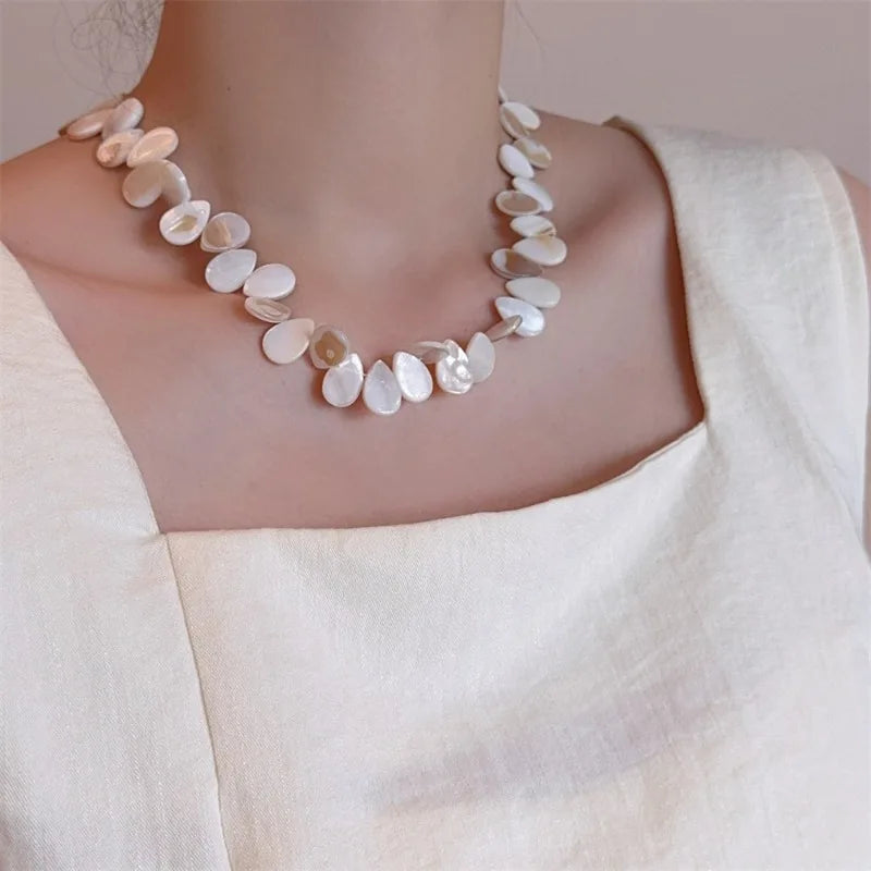 Sonia | Collar artesanal de conchas naturales