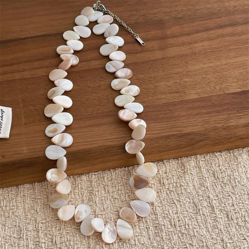 Sonia | Collar artesanal de conchas naturales