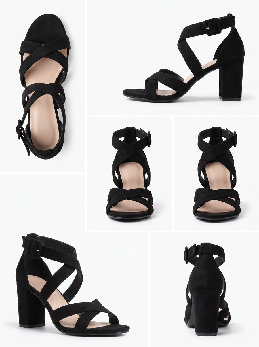 AMELIA | SANDALIAS DE TACÓN ANCHO