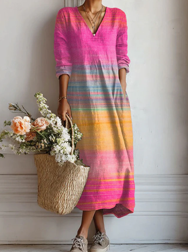 YARA | VESTIDO LARGO BOHEMIO