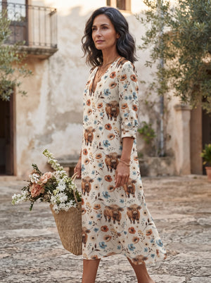 MILOU | VESTIDO LARGO BOHEMIO