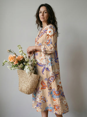 AMBER | VESTIDO LARGO BOHEMIO