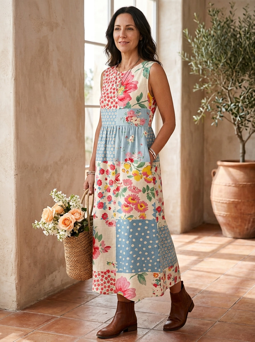 AMELIA | VESTIDO MIDI DE DIARIO