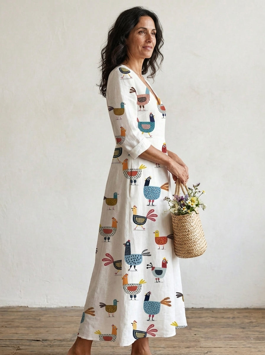 EVI | VESTIDO LARGO BOHEMIO
