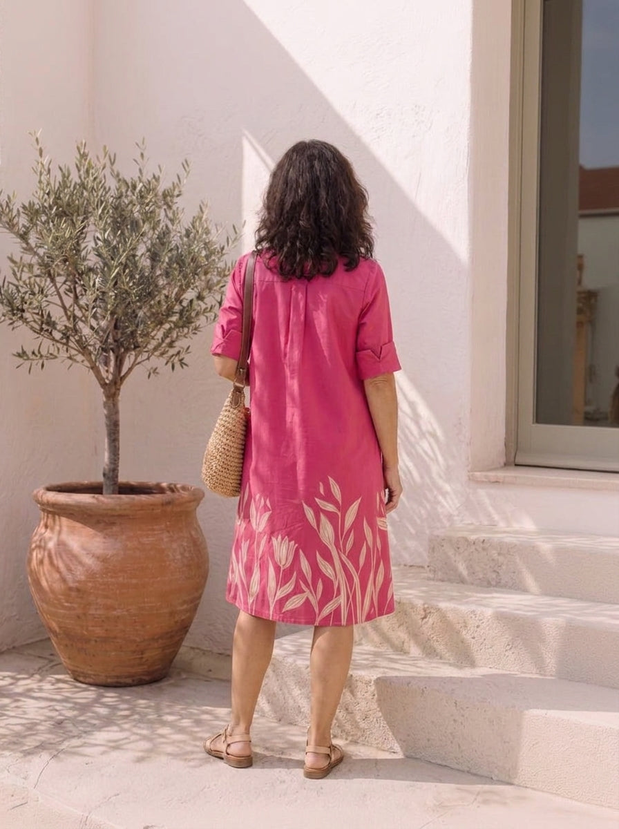 Gala | Relaxed Floral Midi Dress