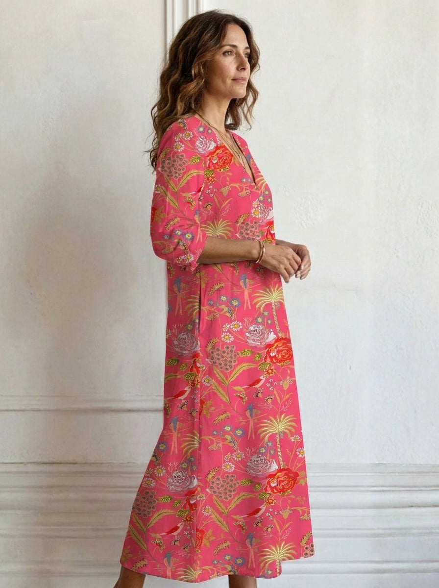 NAOMI | VESTIDO LARGO BOHEMIO