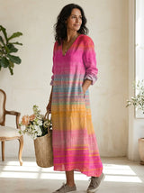 YARA | VESTIDO LARGO BOHEMIO