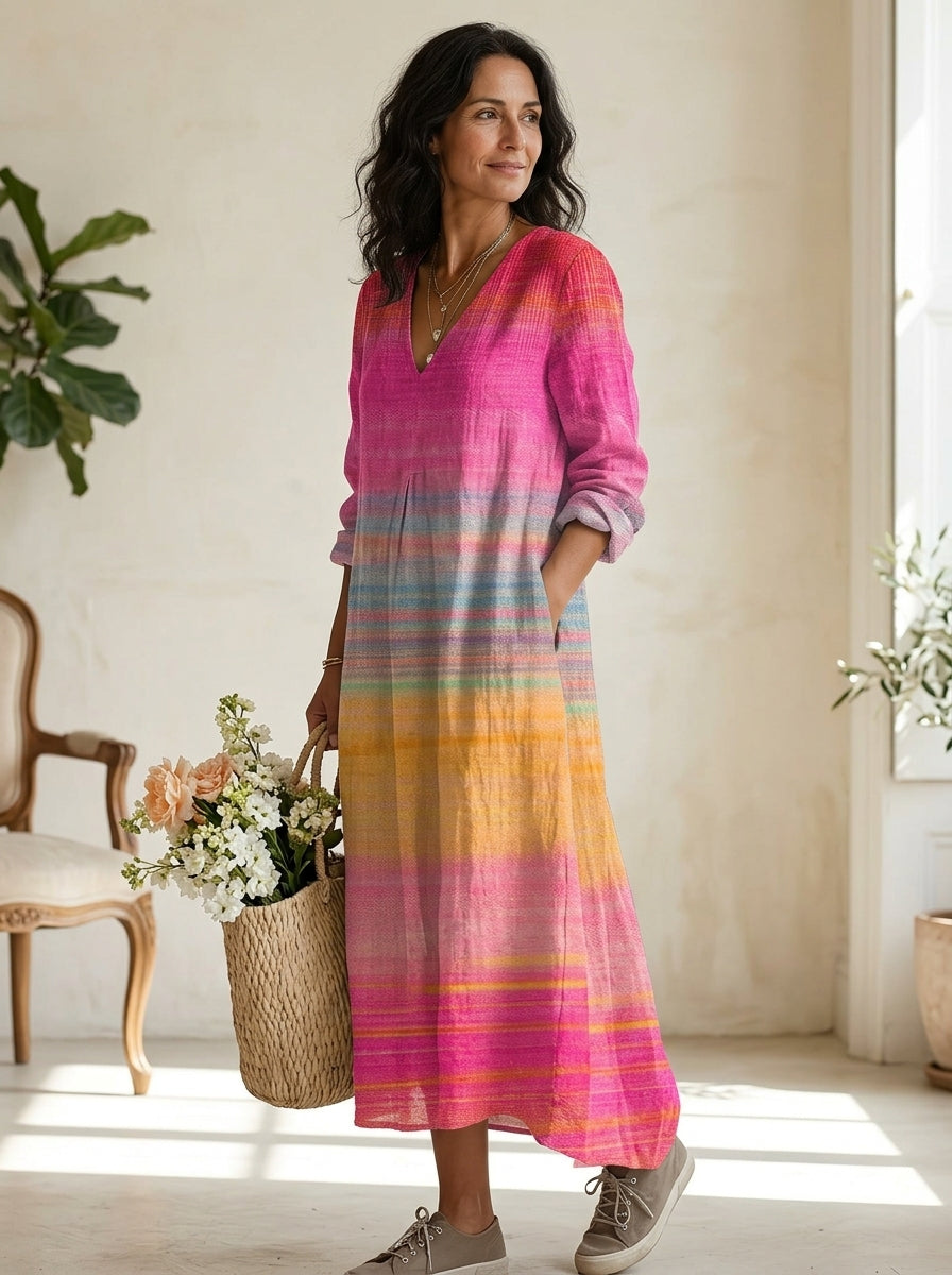 YARA | VESTIDO LARGO BOHEMIO