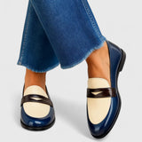 FRANCESCA | MOCASINES DE MUJER BICOLOR