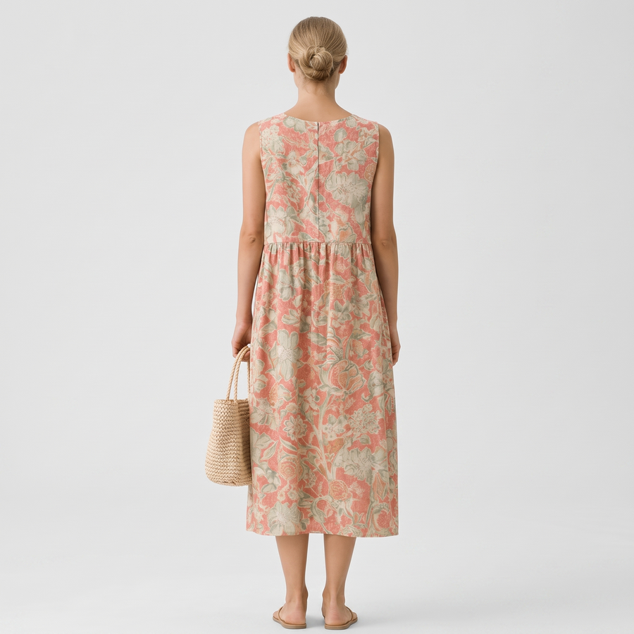 RAQUEL | VESTIDO MIDI DE DIARIO
