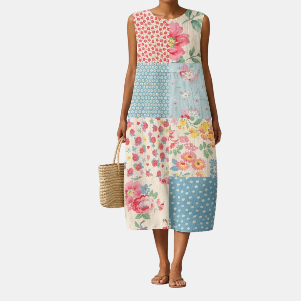 AMELIA | VESTIDO MIDI DE DIARIO