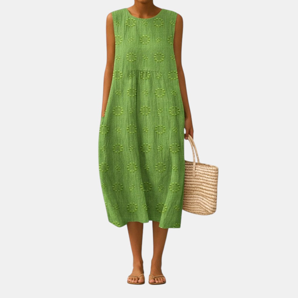 OLIVIA | VESTIDO MIDI FRESCO DE DIARIO